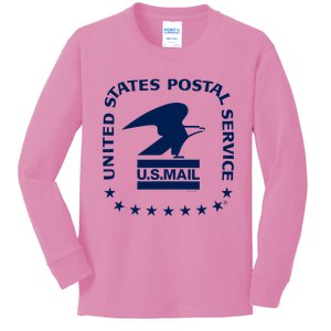 Usps U.S A.I.R Mail Seal Kids Long Sleeve Shirt