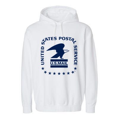 Usps U.S A.I.R Mail Seal Garment-Dyed Fleece Hoodie