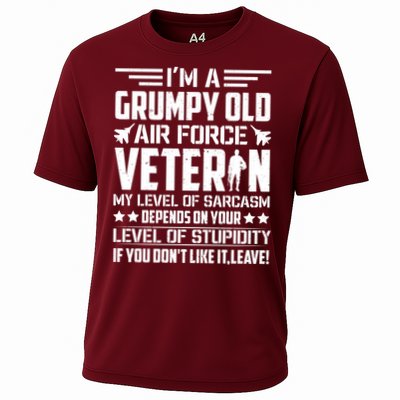 USAF US Air Force Emblem Military Airplane, Retired Air Force Sarcastic Slogan Performance Shirt