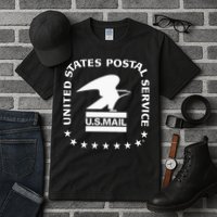 USPS US Air Mail Seal Tall T-Shirt