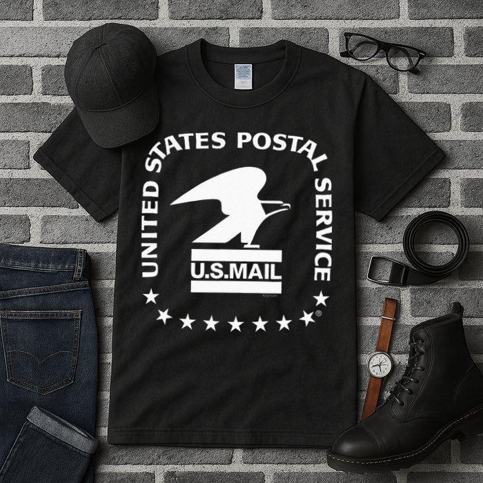 USPS US Air Mail Seal Tall T-Shirt