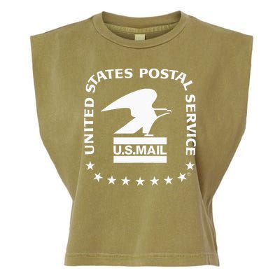 USPS US Air Mail Seal Garment-Dyed Women's Muscle Tee