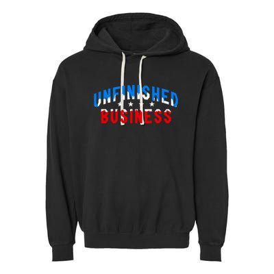 Uswntpa Unfinished Business 2024 Roster Garment-Dyed Fleece Hoodie