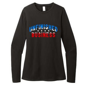 Uswntpa Unfinished Business 2024 Roster Womens CVC Long Sleeve Shirt