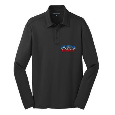 Uswntpa Unfinished Business 2024 Roster Silk Touch Performance Long Sleeve Polo