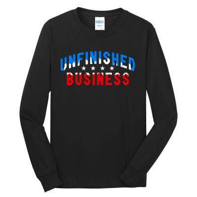 Uswntpa Unfinished Business 2024 Roster Tall Long Sleeve T-Shirt