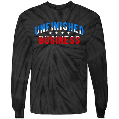 Uswntpa Unfinished Business 2024 Roster Tie-Dye Long Sleeve Shirt