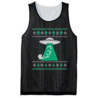 Ufo Ugly Christmas Sweater Alien Santa Ugly Xmas Sweater Sweatshirt Mesh Reversible Basketball Jersey Tank