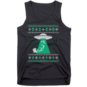 Ufo Ugly Christmas Sweater Alien Santa Ugly Xmas Sweater Sweatshirt Tank Top