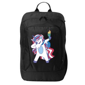 USA Unicorn Dabbing City Backpack