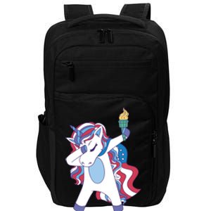 USA Unicorn Dabbing Impact Tech Backpack