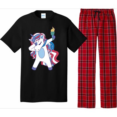 USA Unicorn Dabbing Pajama Set