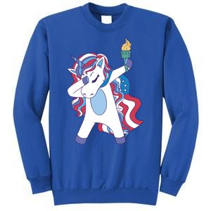 USA Unicorn Dabbing Sweatshirt