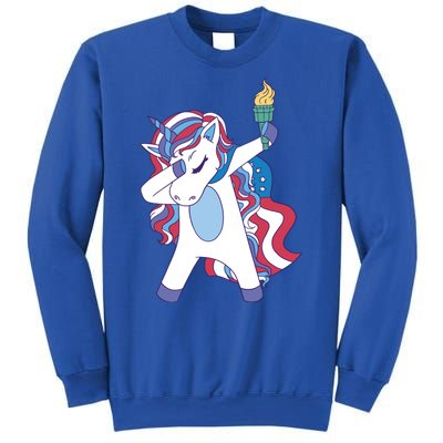 USA Unicorn Dabbing Sweatshirt