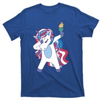 USA Unicorn Dabbing T-Shirt