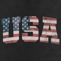 Usa Us Flag Patriotic 4th Of July America Gift 7 Panel Mesh Trucker Snapback Hat