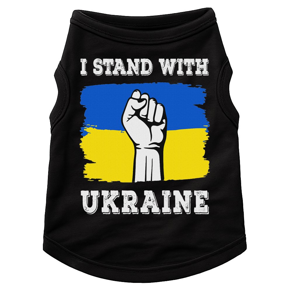 Ukraine Ukrainian Flag Pride Gifts  Doggie Tank