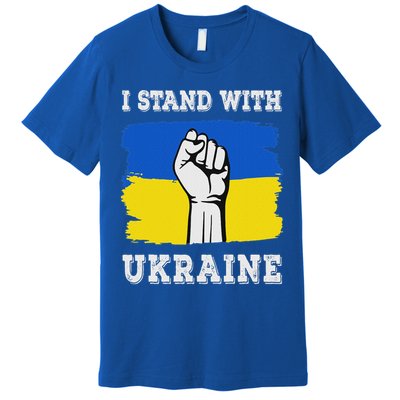 Ukraine Ukrainian Flag Pride Gifts  Premium T-Shirt