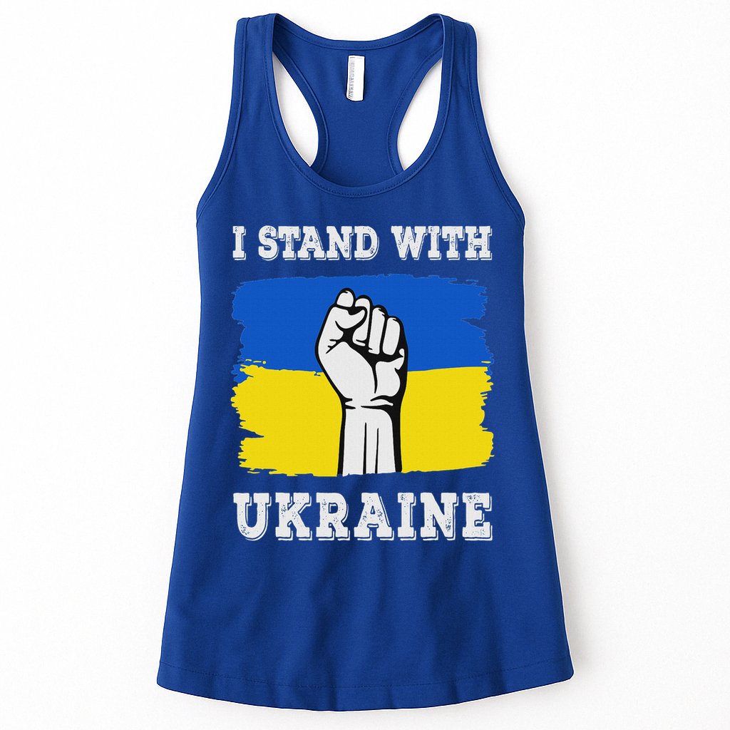 Ukraine Ukrainian Flag Pride Gifts  Womens Tank Top