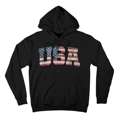 Usa Us Flag Patriotic 4th Of July America Hoodie