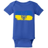 Ukraine Ukrainian Flag Ukrainians Gift Baby Bodysuit