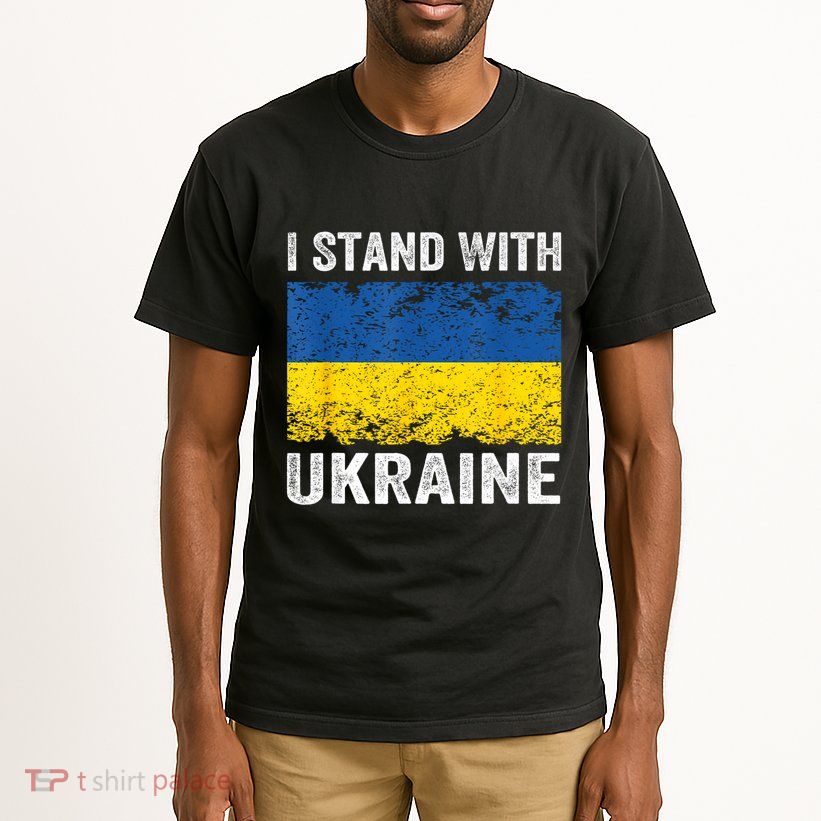 Ukraine Ukrainian Flag Pride Gifts Vintage Tall T-Shirt