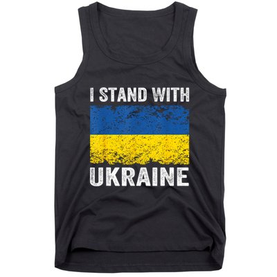 Ukraine Ukrainian Flag Pride Gifts Vintage Tank Top