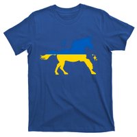 Unicorn Ukraine Flag I Stand With Ukraine Support Ukraine Cool Gift T-Shirt