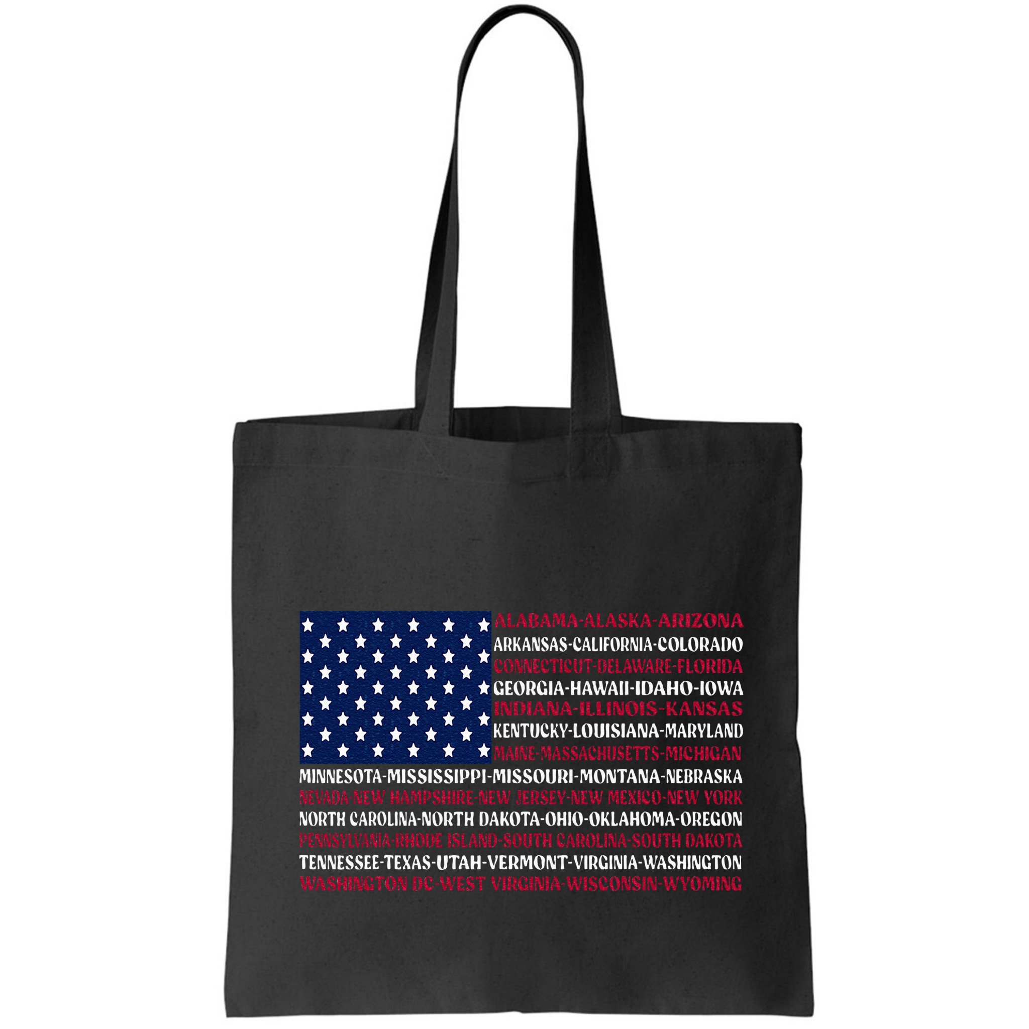USA US Flag Patriotic For Wo Fourth of July Bag