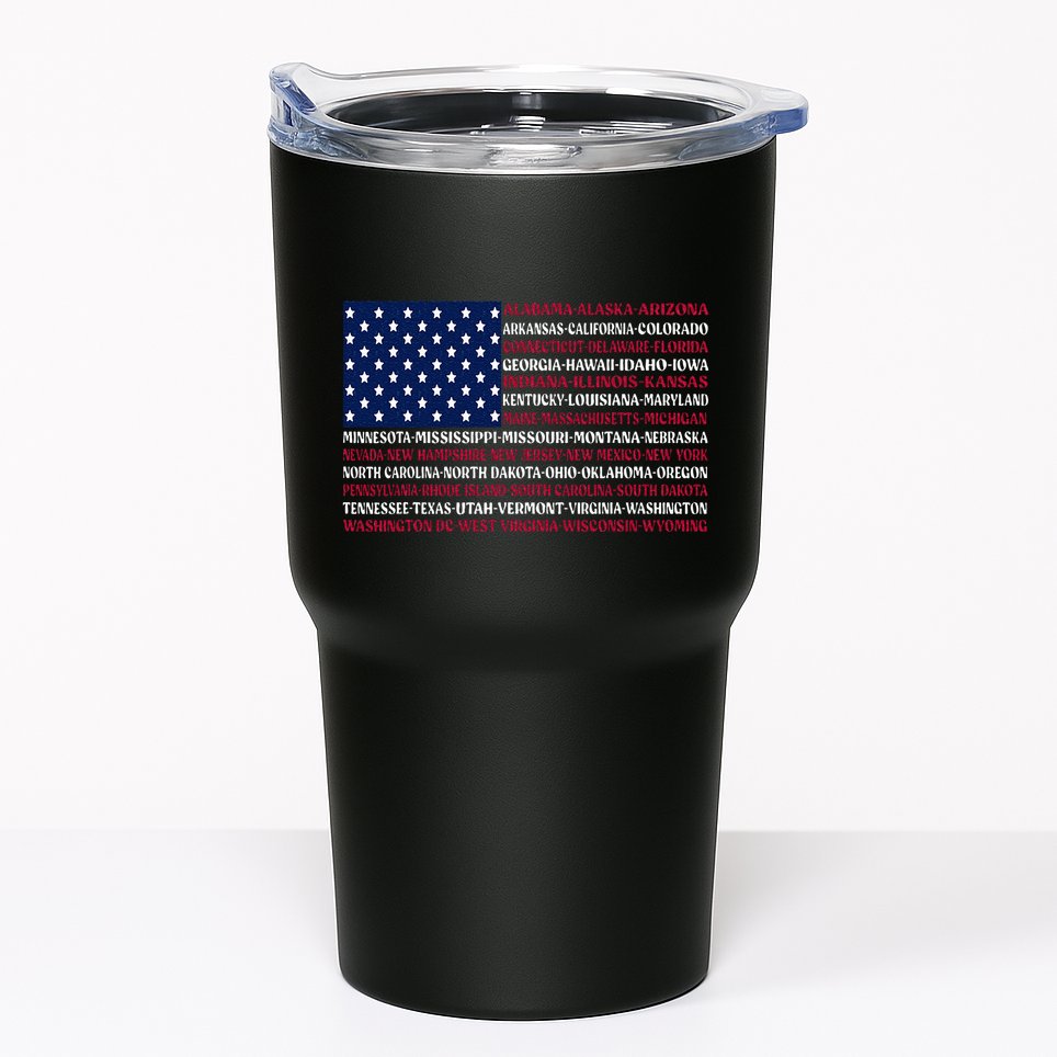 USA US Flag Patriotic For Wo Fourth of July Tumbler