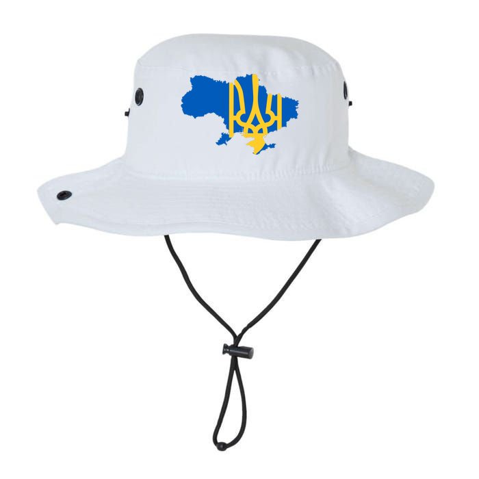 Ukraine Ukrainian Flag Ukrainians Legacy Cool Fit Booney Bucket Hat