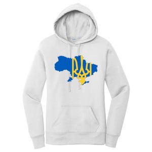 Ukraine Ukrainian Flag Ukrainians Women's Pullover Hoodie