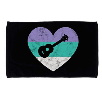 Ukulele Ukelele Gift Teens And Retro Vintage Gift Microfiber Hand Towel