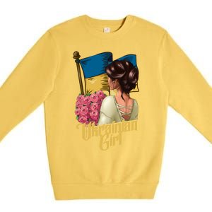 Ukrainian Ukraine Homeland Country Odessa Kiev Freedom Gift Premium Crewneck Sweatshirt