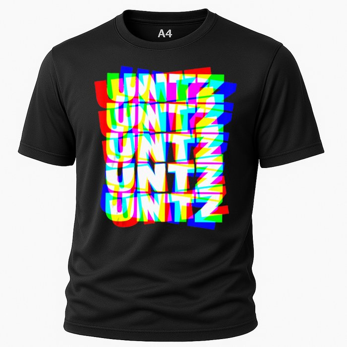 Untz Untz Hardstyle Techno Rave EDM Music DJ Festival Raver Cooling Performance Crew T-Shirt