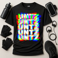 Untz Untz Hardstyle Techno Rave EDM Music DJ Festival Raver Cooling Performance Crew T-Shirt