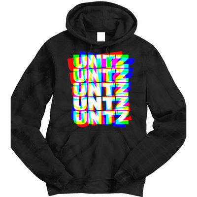Untz Untz Hardstyle Techno Rave EDM Music DJ Festival Raver Tie Dye Hoodie