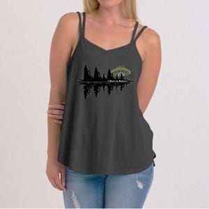 UFO UAP I Want To Believe Aliens Exist Flying Saucer Women's Strappy Tank