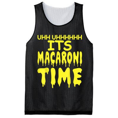 Uhh Uhhhhh It's Macaroni Time Mesh Reversible Basketball Jersey Tank