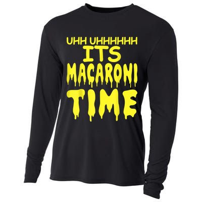 Uhh Uhhhhh It's Macaroni Time Cooling Performance Long Sleeve Crew