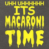 Uhh Uhhhhh It's Macaroni Time Cotton Canvas Backpack