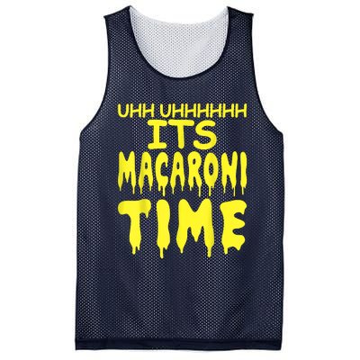 Uhh Uhhhhh It's Macaroni Time Mesh Reversible Basketball Jersey Tank