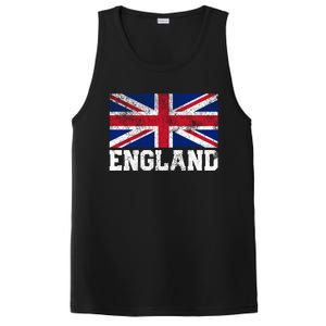 Uk Union Jack England Flag Pride Country Home Nation Family Gift PosiCharge Competitor Tank