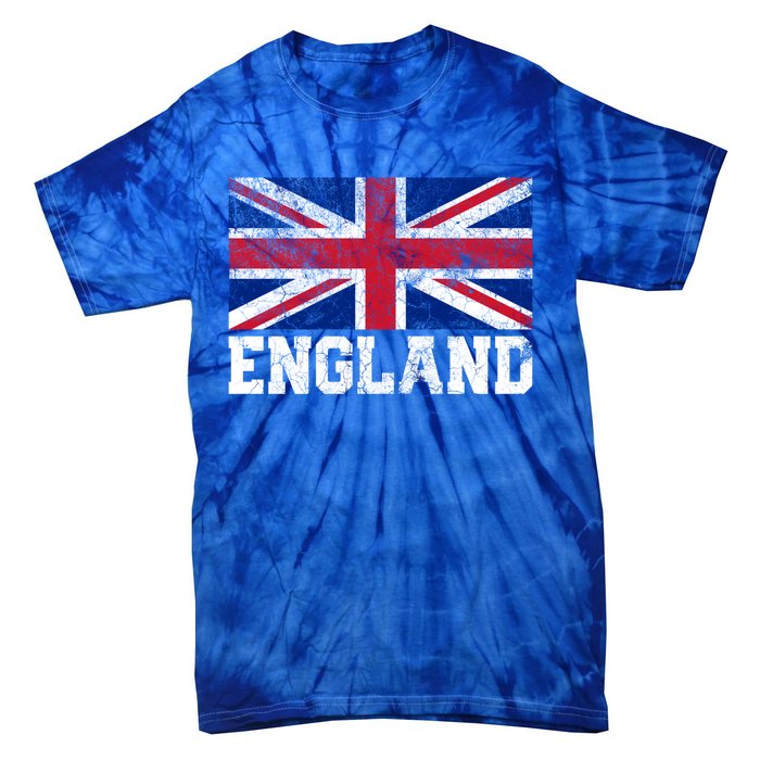 Uk Union Jack England Flag Pride Country Home Nation Family Gift Tie-Dye T-Shirt