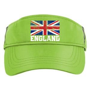 Uk Union Jack England Flag Pride Country Home Nation Family Cool Gift Adult Drive Performance Visor