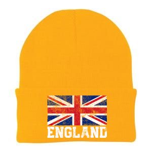 Uk Union Jack England Flag Pride Country Home Nation Family Cool Gift Knit Cap Winter Beanie