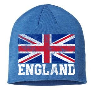 Uk Union Jack England Flag Pride Country Home Nation Family Cool Gift Sustainable Beanie