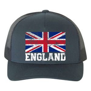 Uk Union Jack England Flag Pride Country Home Nation Family Cool Gift Yupoong Adult 5-Panel Trucker Hat