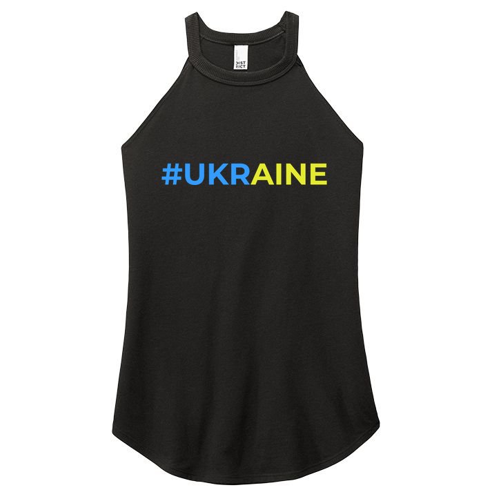 #UKRAINE Women's Perfect Tri Rocker Tank