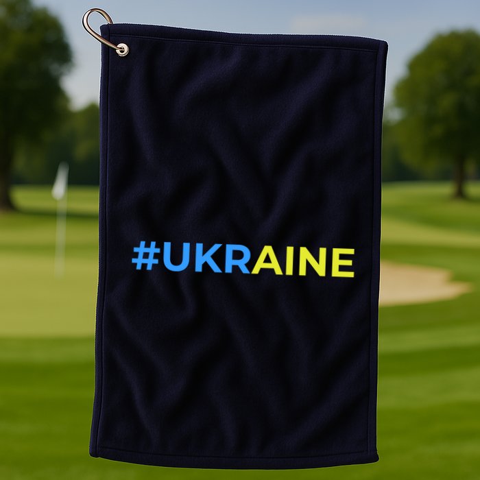 #UKRAINE Golf Towel